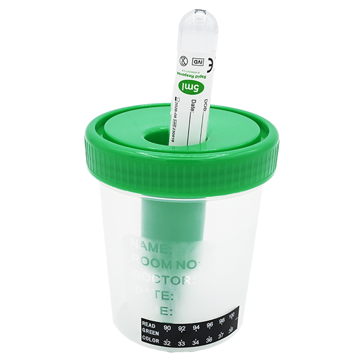 Plastic Collection Cup with Vacuum Tube 