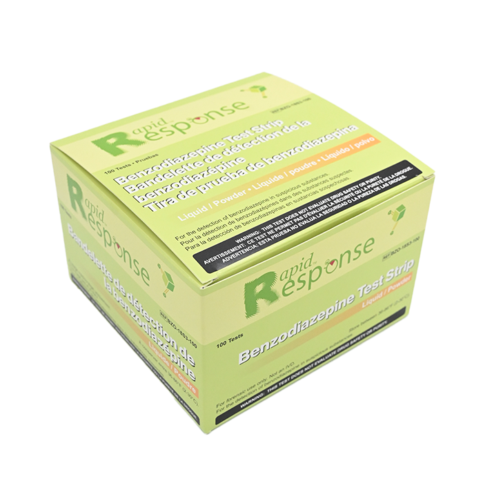 Benzodiazepine Test Strip box