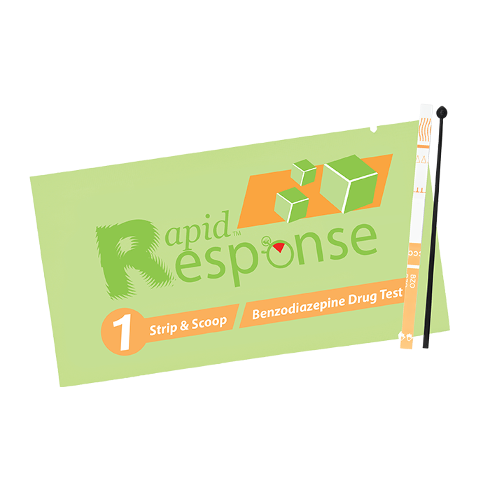 Test strip and pouch