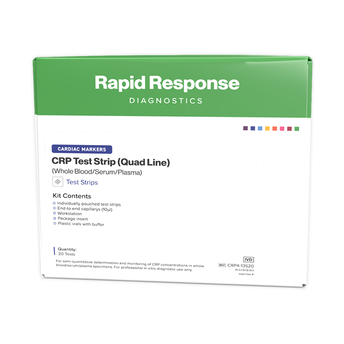 CRP Test Strip (Quad Line) box