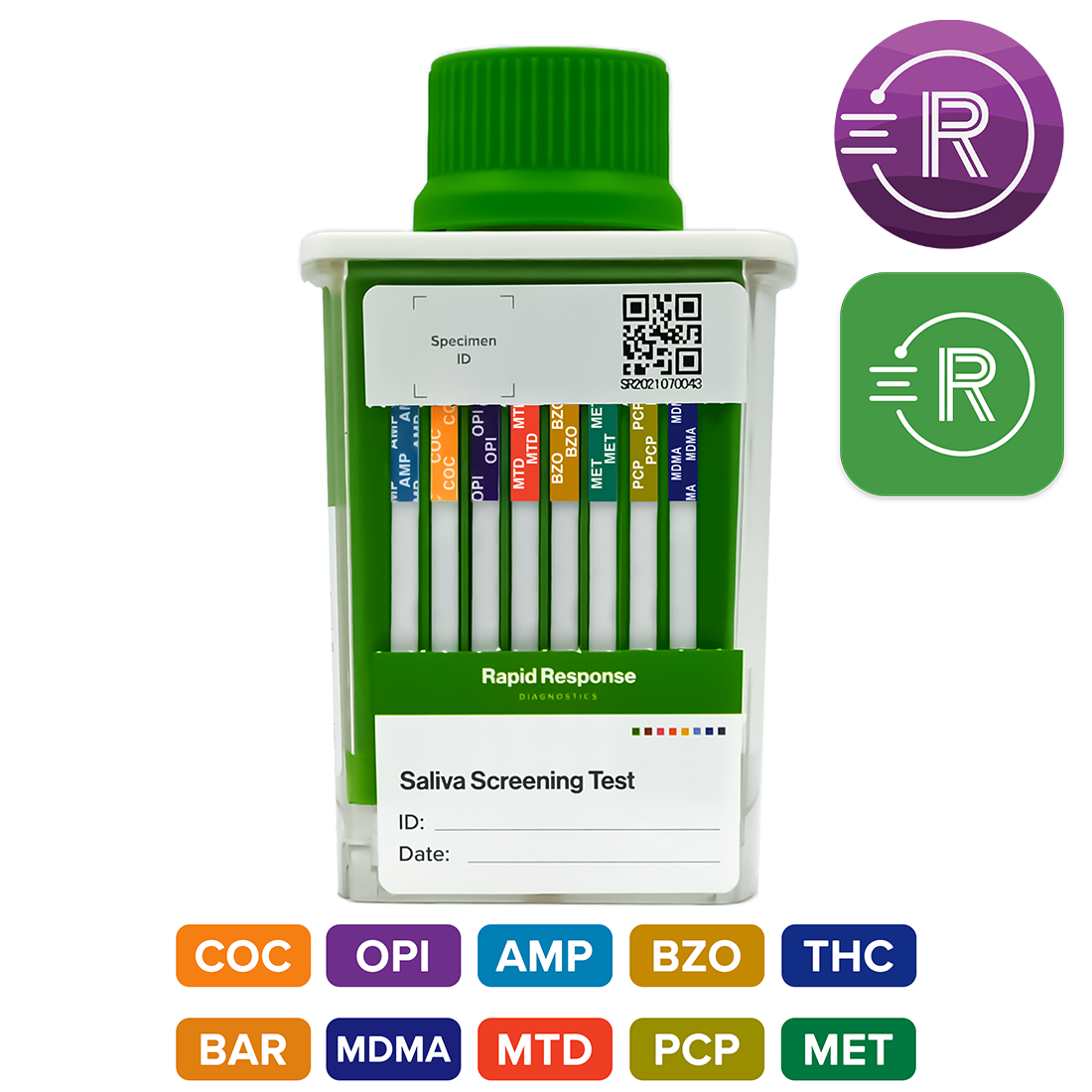 Multi-Drug Saliva Drug Test Cup