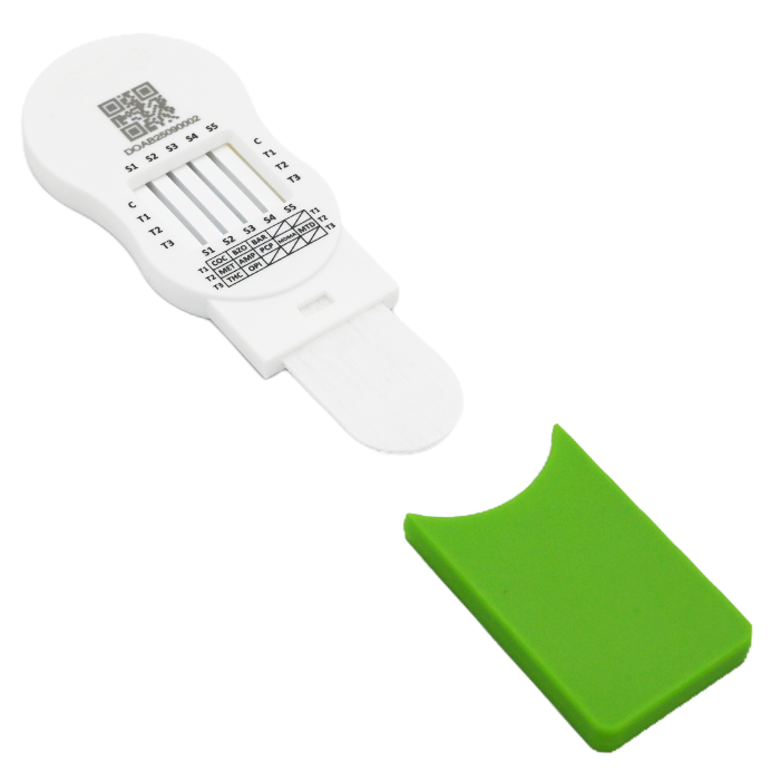 Drug Checking Lollipop with cap open
