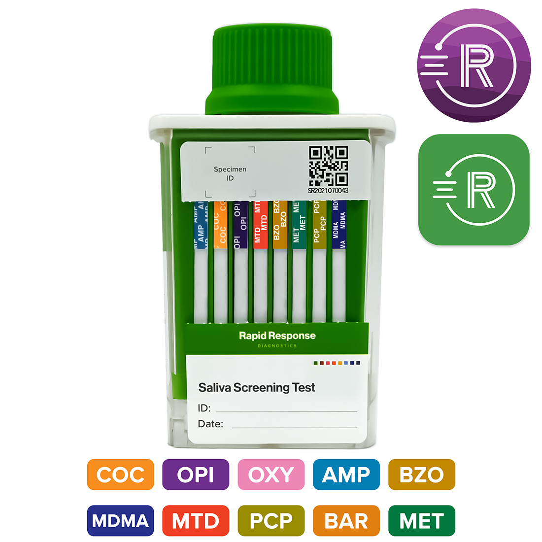 Multi-Drug Saliva Drug Test Cup