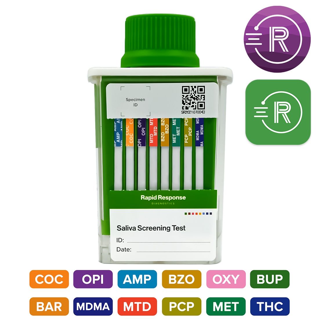 Multi-Drug Saliva Drug Test Cup