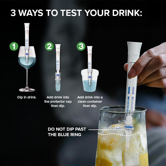 3-in-1 spiked Drink Pen Three Ways to Use