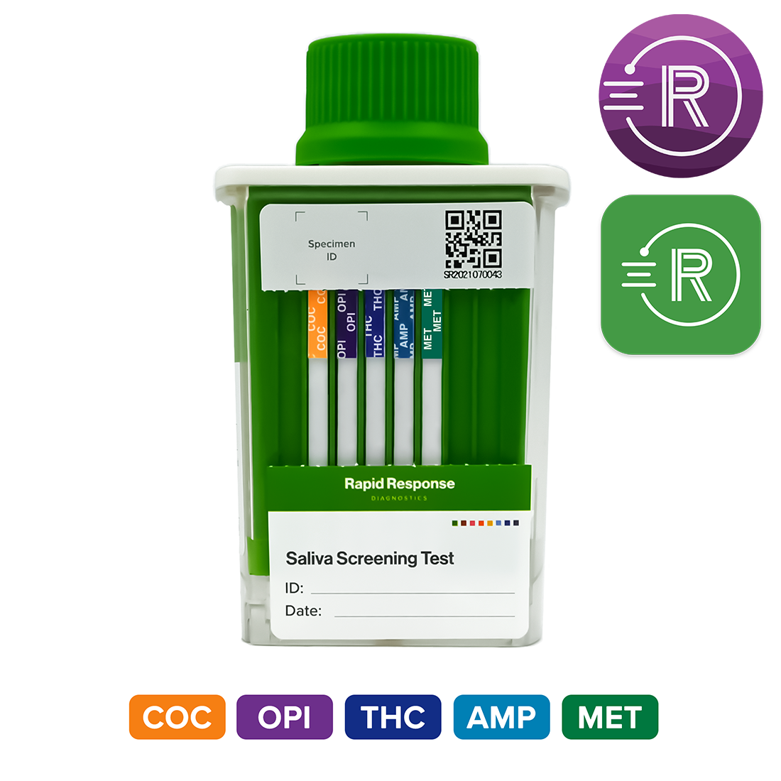 Multi-Drug Saliva Drug Test Cup