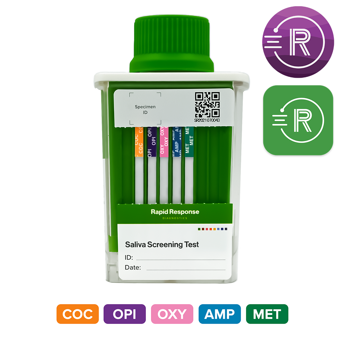 Multi-Drug Saliva Drug Test Cup