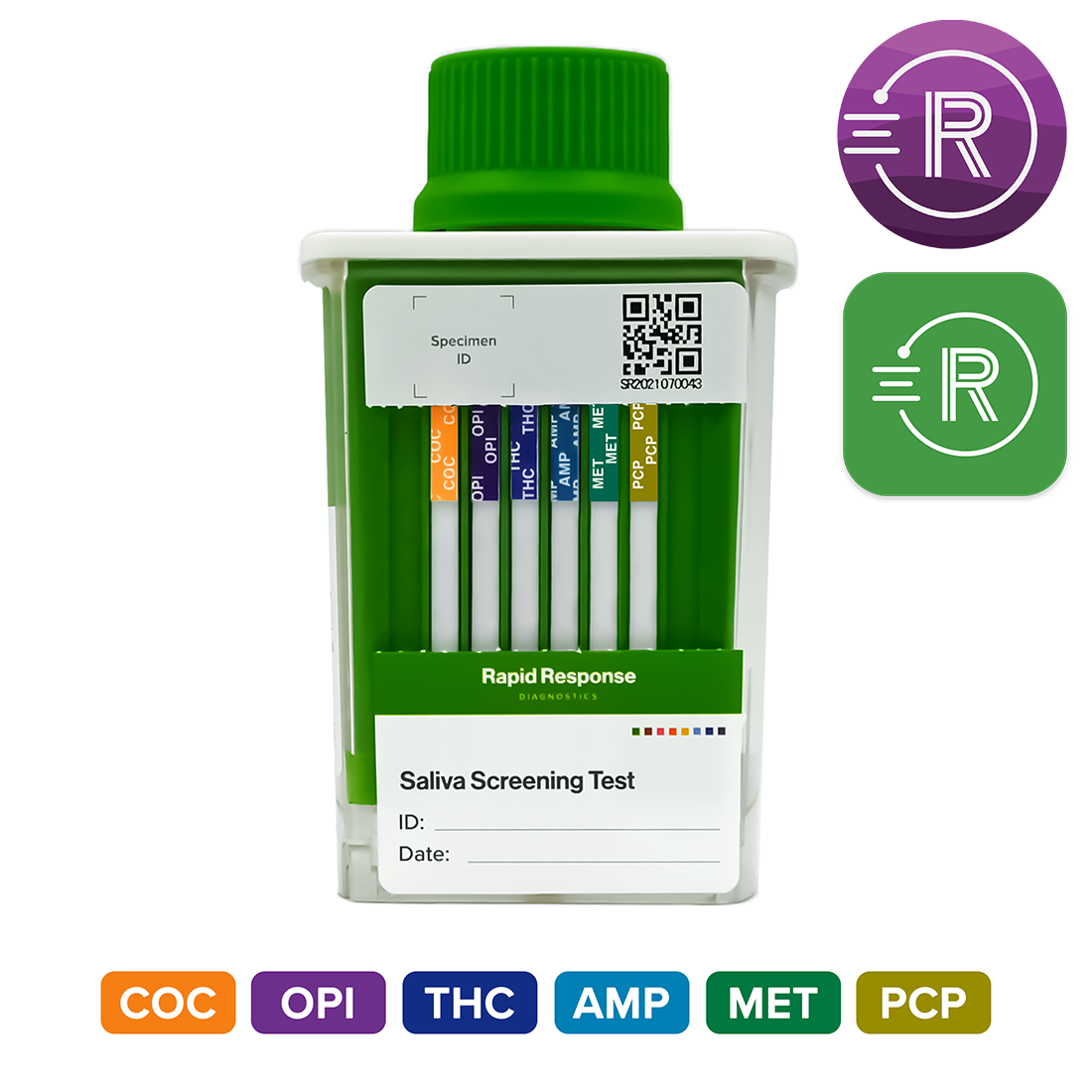 Multi-Drug Saliva Drug Test Cup