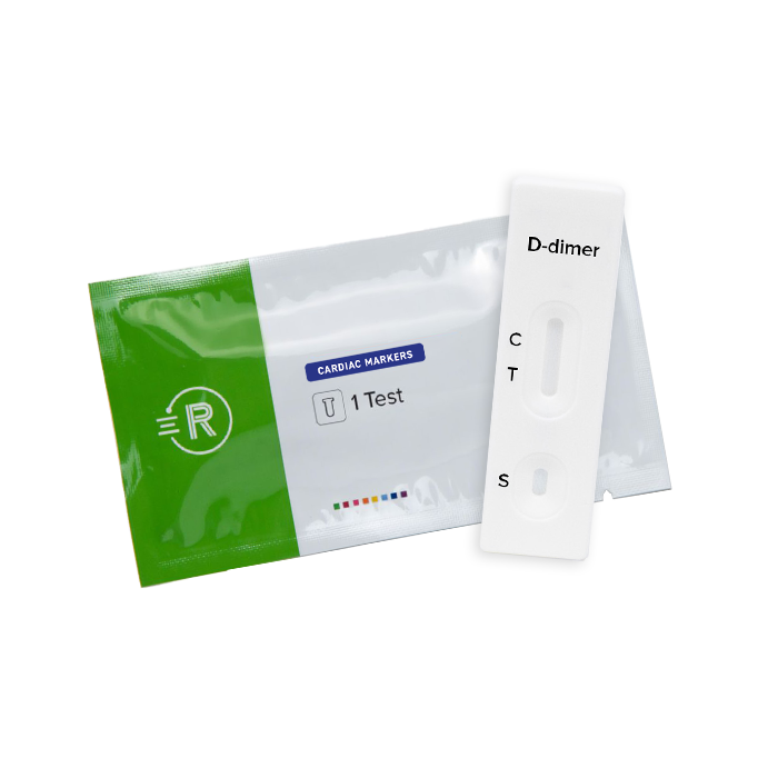 D-Dimer Test Cassette and pouch