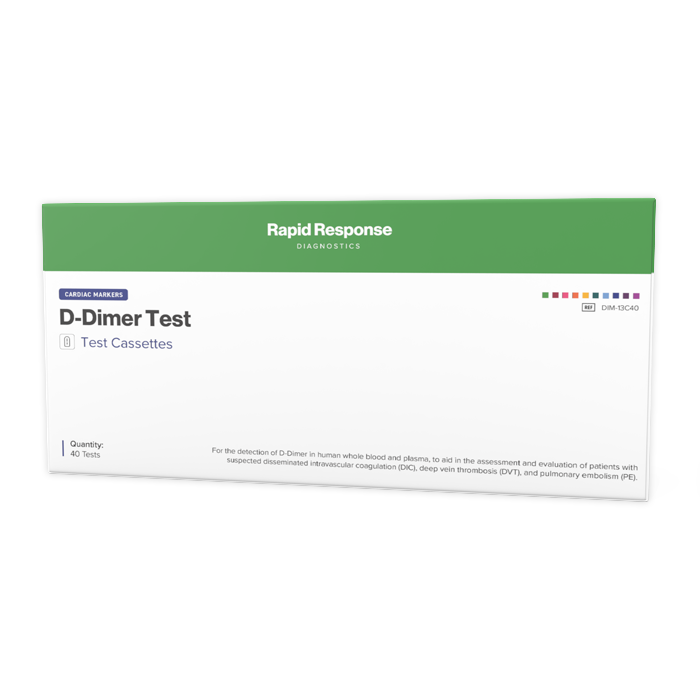 D-Dimer Test Cassette box front