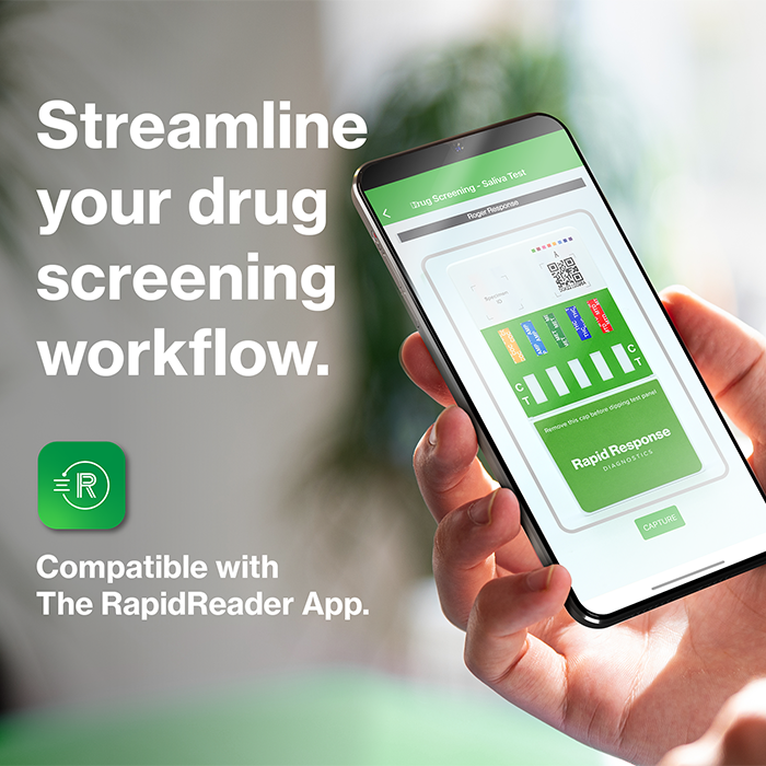 Streamline your drug screening workflow with The RapidReader App compatible with panels