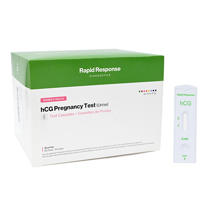 hCG Pregnancy Test Cassette - Pack of 50 Tests