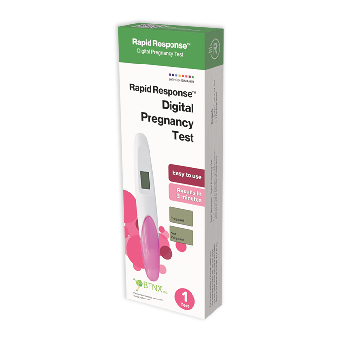 Digital Pregnancy Test Side View