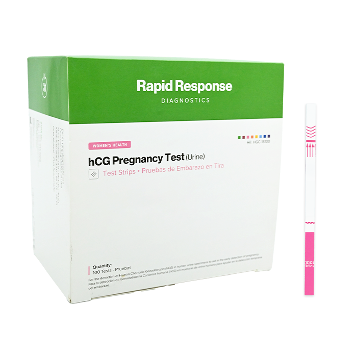 hCG Pregnancy Test Strip - Pack of 100 Tests