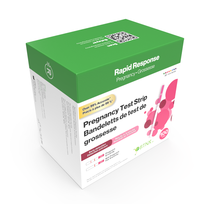 Rapid Response Pregnancy Test Strip