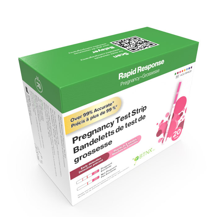 Rapid Response Pregnancy Test Strip