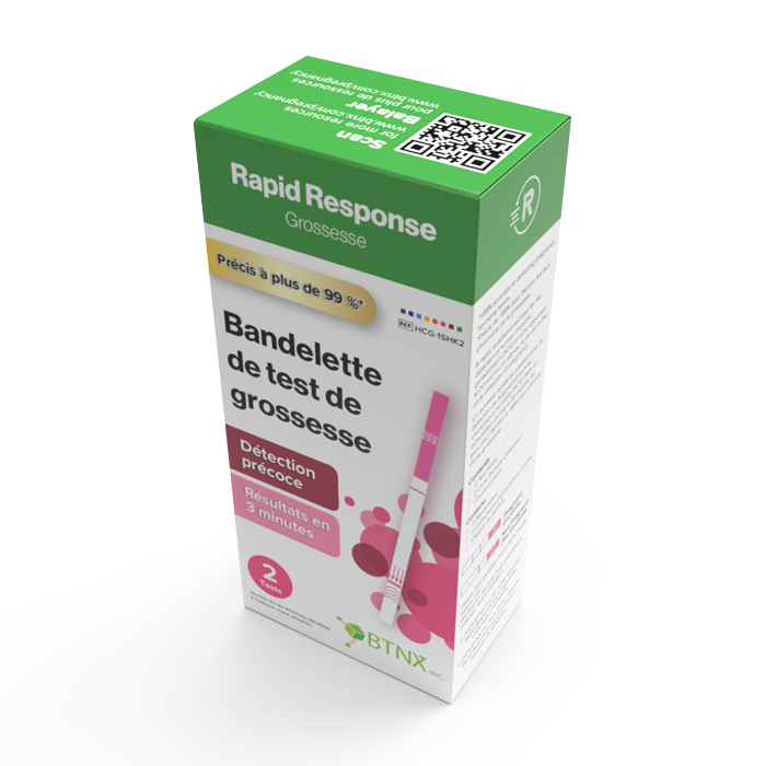 Rapid Response Pregnancy Test Strip