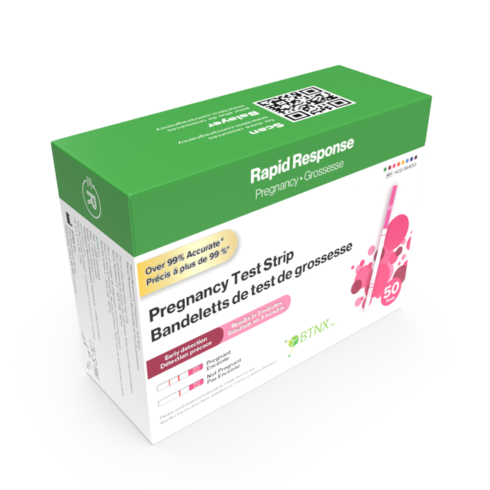 Rapid Response Pregnancy Test Strip