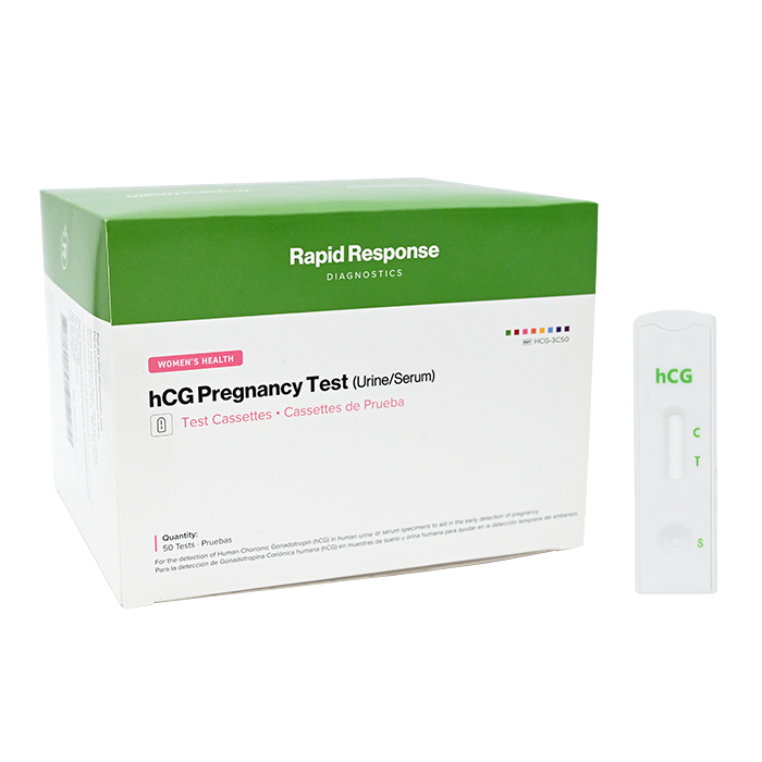 hCG Pregnancy Test Cassette Combo- Pack of 50 Tests