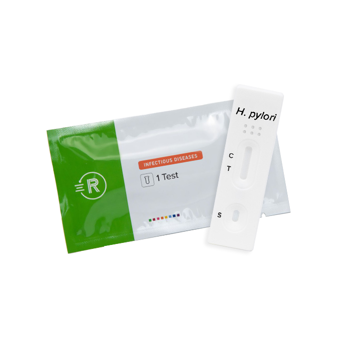 	H. Pylori Test Cassette and pouch