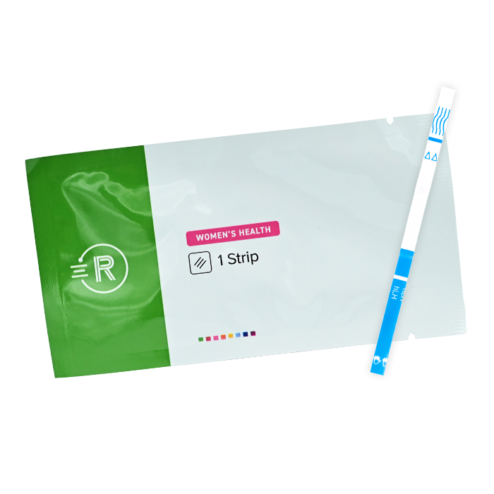 Rapid Response Ovulation Test Strip and pouch