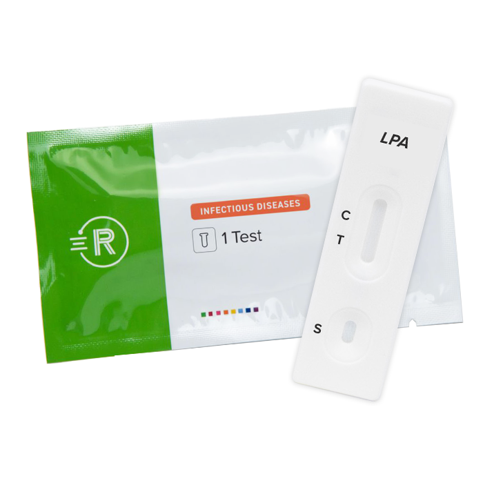 Legionella Antigen Test pouch and cassette