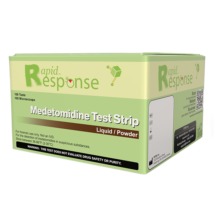 Medetomidine Test Strips (Liquid/Powder) Right Side Box