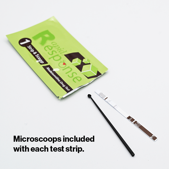 Medetomidine Test Strip microscoops included with each test strip