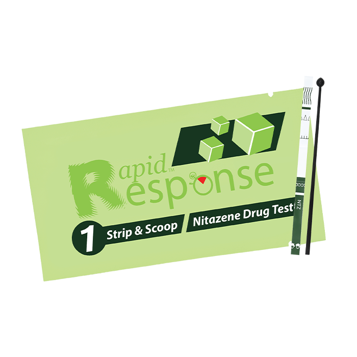 Test strip and pouch