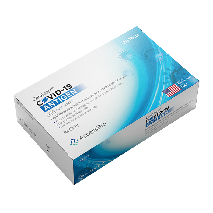 CareStart™ COVID-19 Antigen Test Box