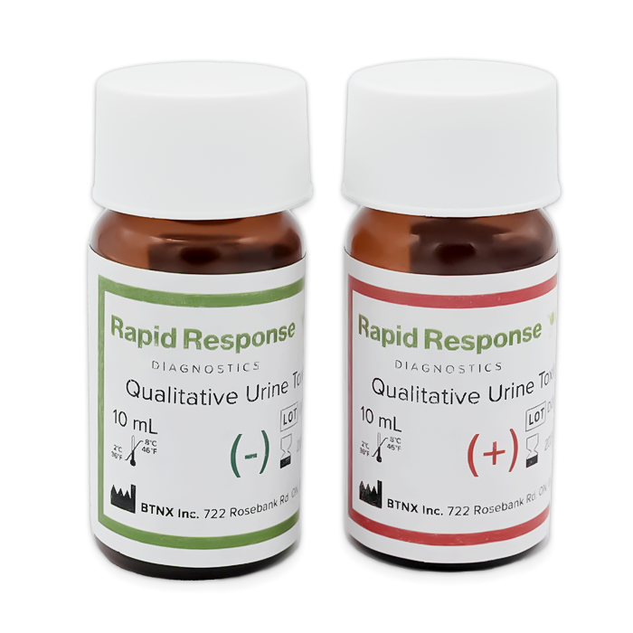 Qualitative Urine Toxicology Control Vials