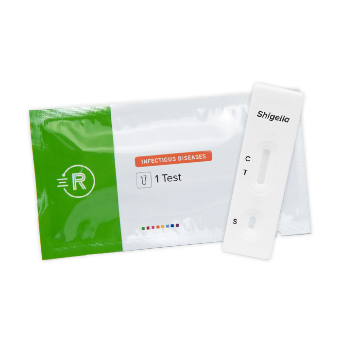 Shigella Test Cassette and pouch 