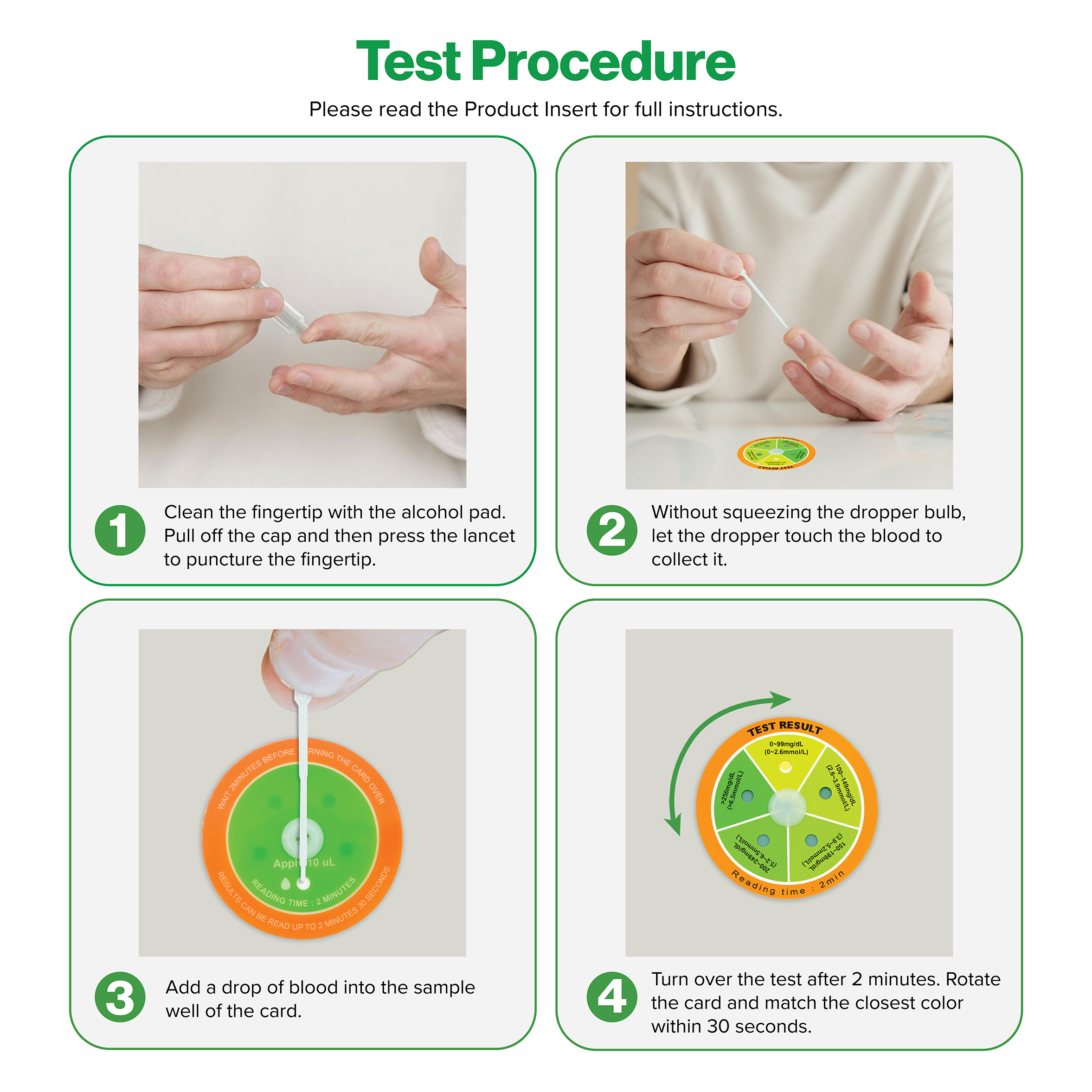 Total Cholesterol At-Home Tracking Test how it works