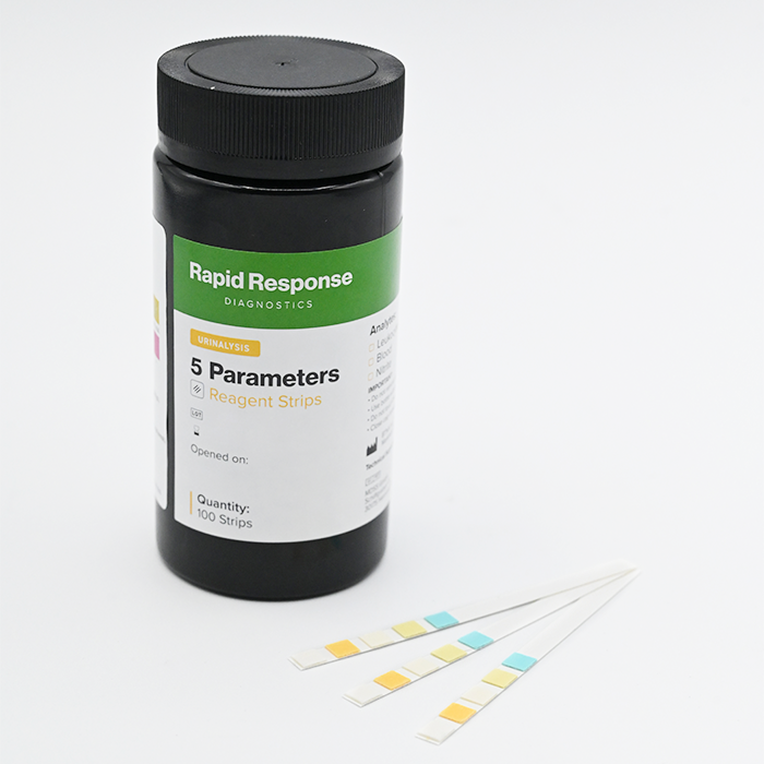 5 Parameter Urinalysis Reagent Strip