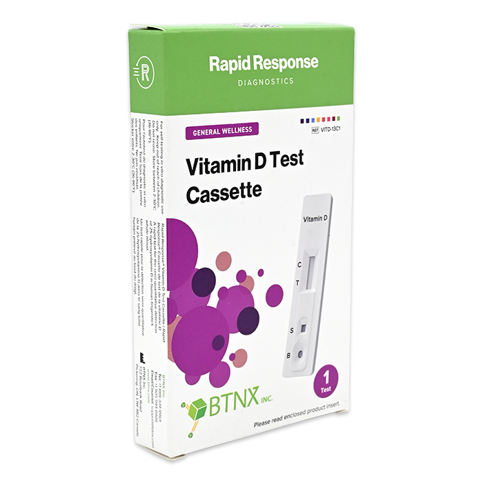 Vitamin D Test box side