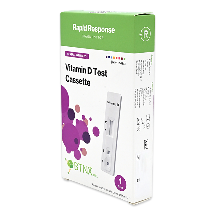 Vitamin D Test box side