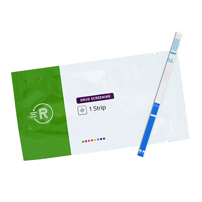 Single Drug Test strip and pouch